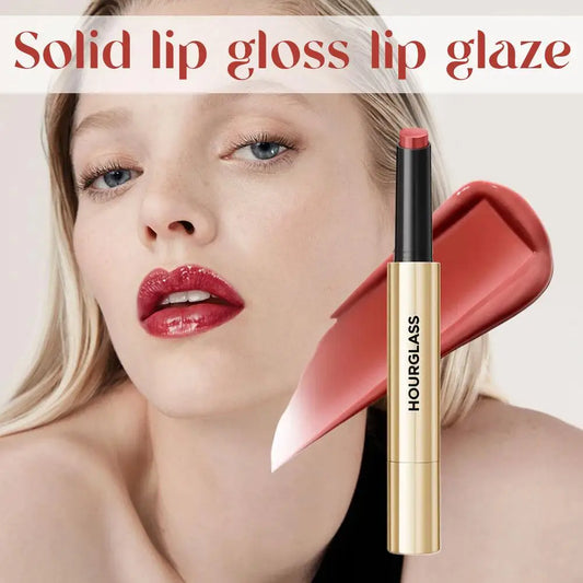 Hourglass Solid Lip Gloss Lipstick - 6 Colors Long-Lasting