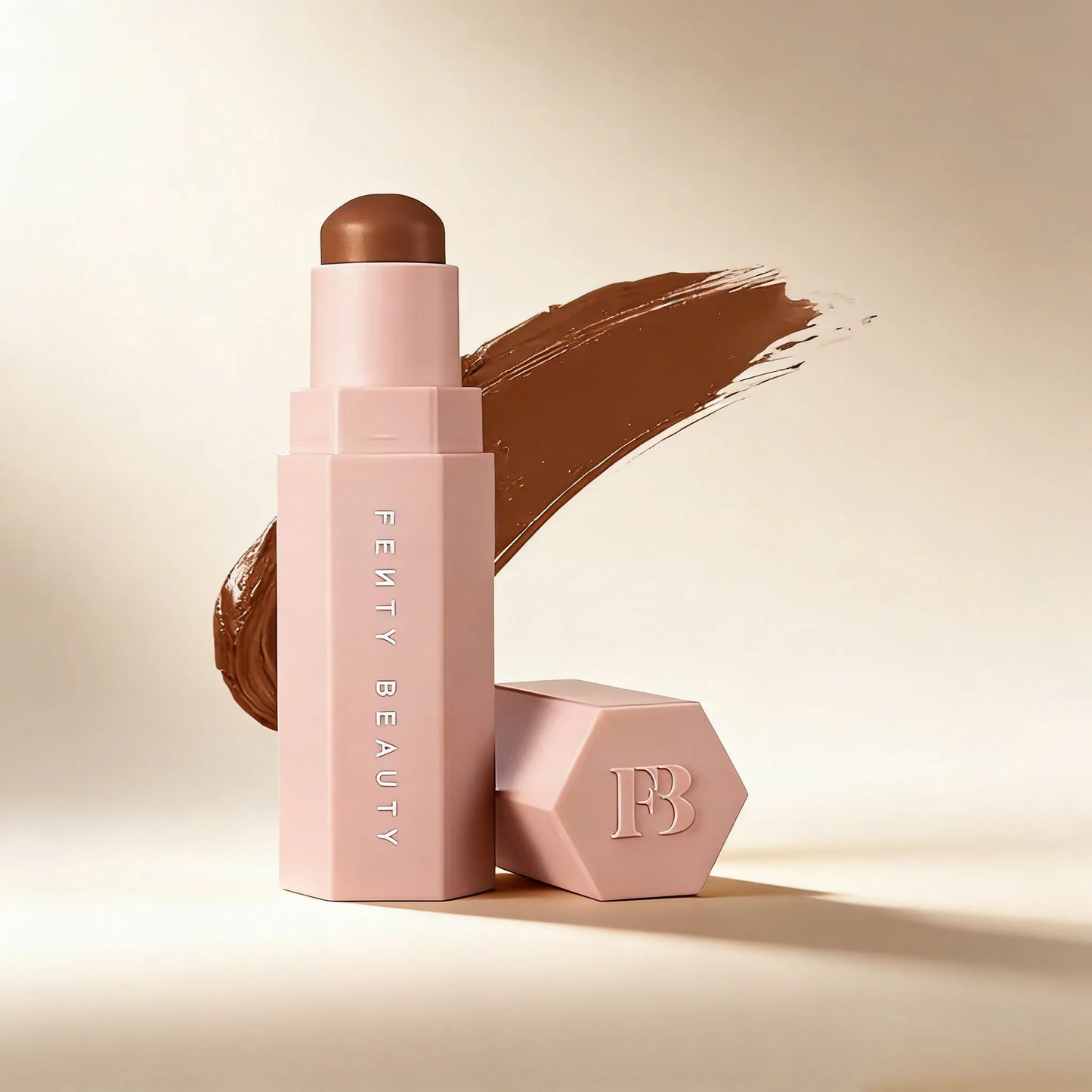 Fenty Beauty contour stick and Lipgloss