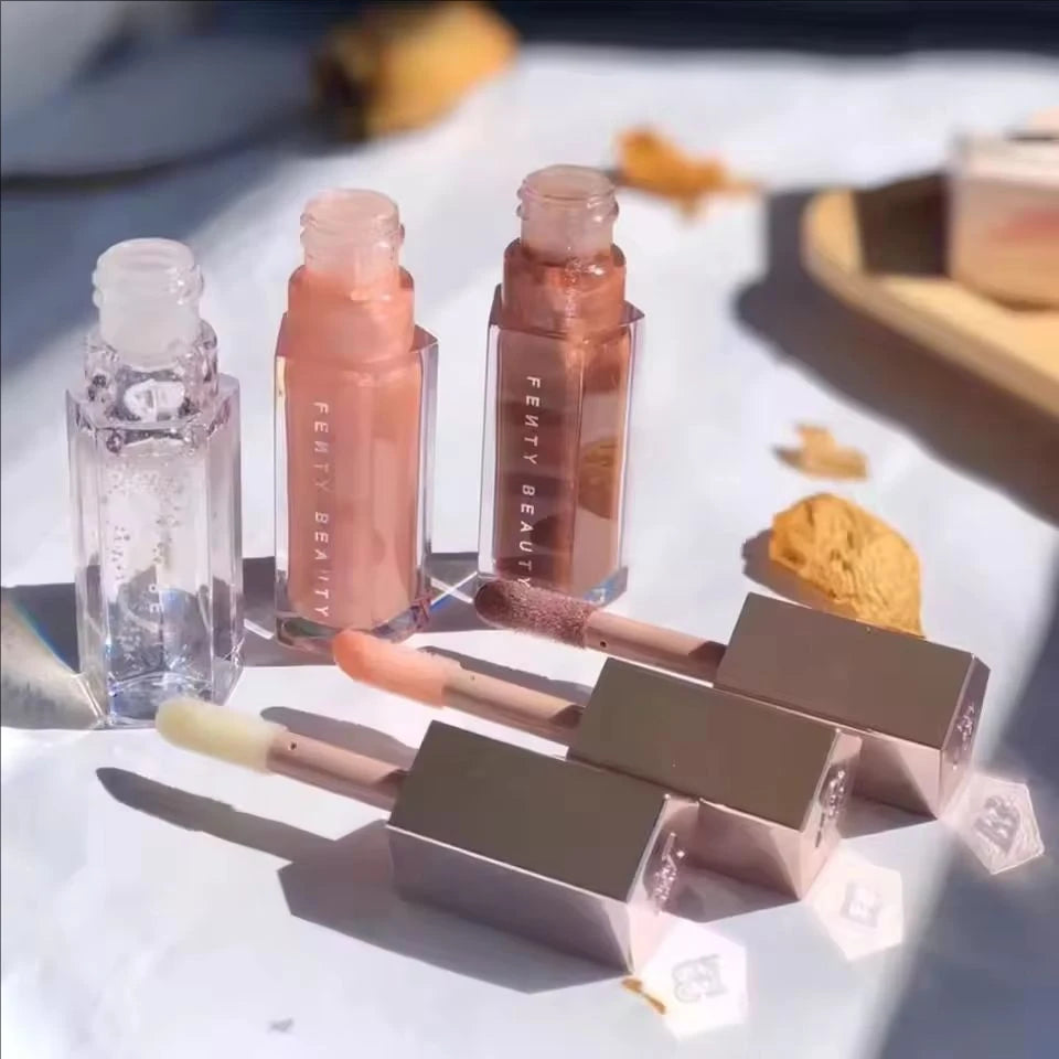 Fenty Beauty contour stick and Lipgloss